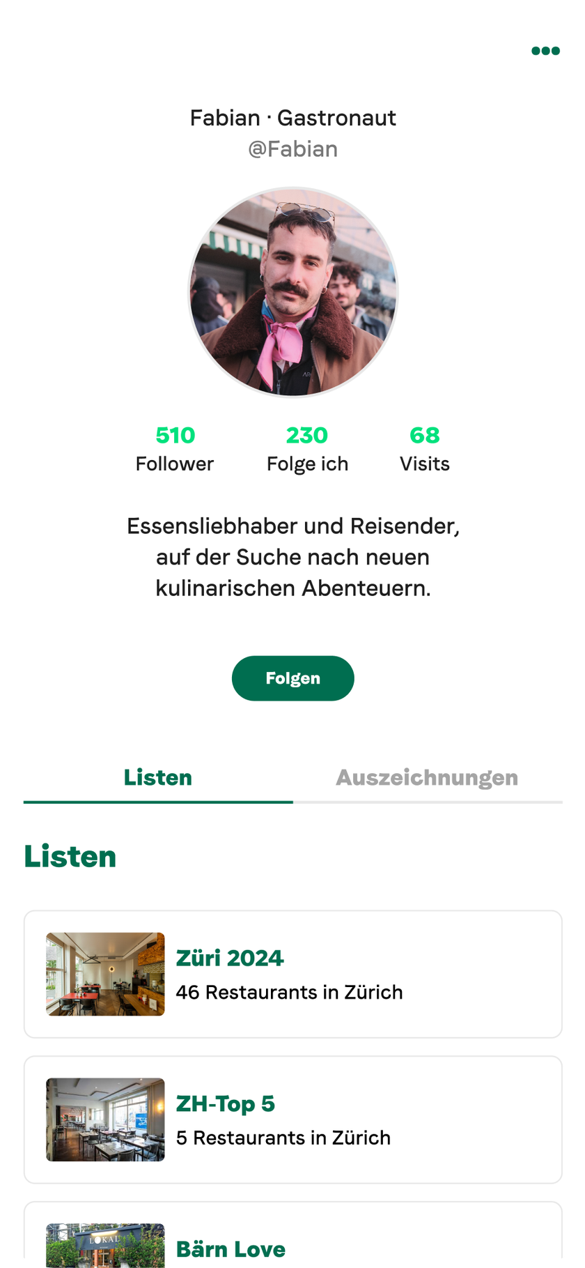 Die besten Restaurants in Basel, Bern und Zürich